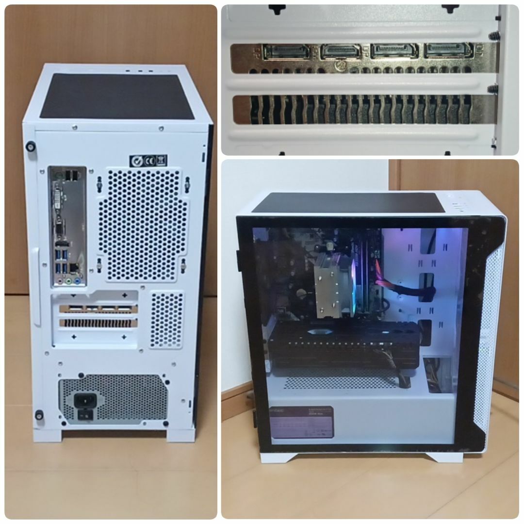 モンハンワイルズ動作OK 極美品快適ゲーミングPC Ryzen RX5700XT