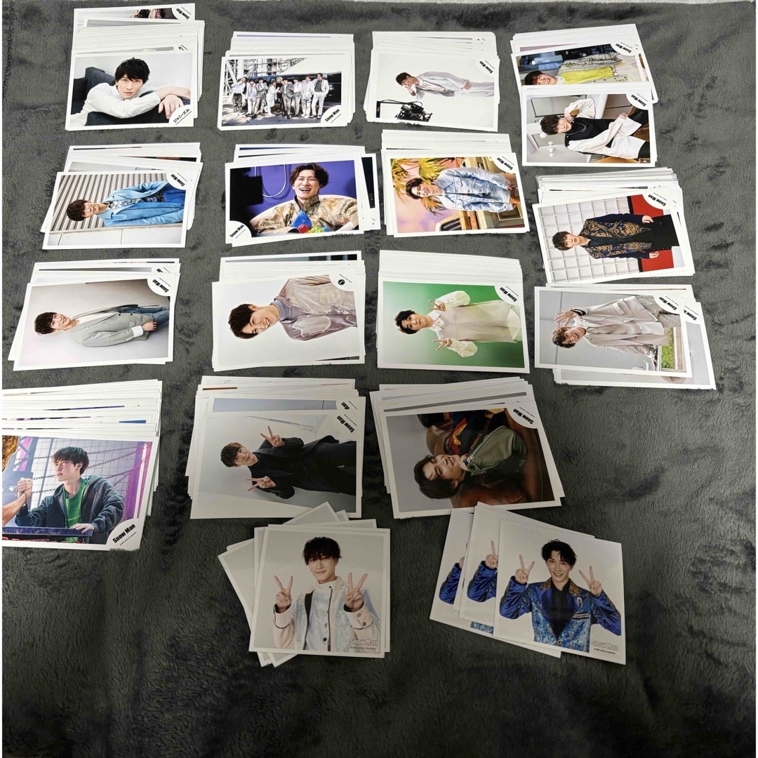 Man 渡辺翔太 公式写真 まとめ売り 125枚 SnowMan 渡辺翔太 公式写真