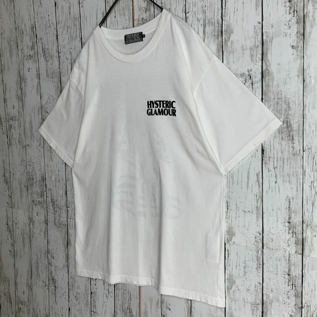 美品 ヒステリックグラマー ヒスガール Tシャツ ホワイト □ 美品