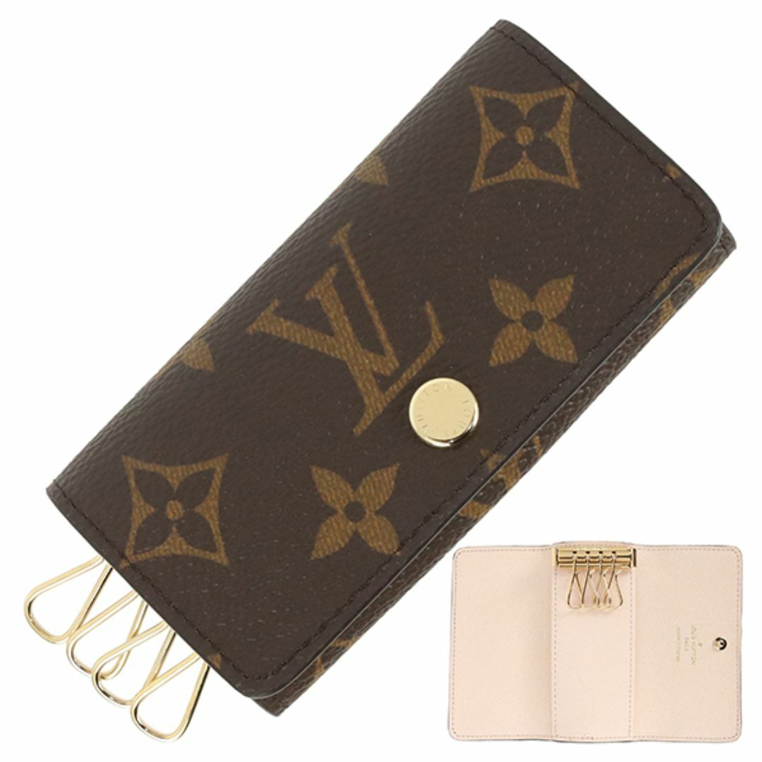 ルイヴィトン LOUIS VUITTON キーケース ミュルティクレ4 モノグラム
