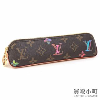 美品】Louis Vuitton ブラックレザーペンケース LOUIS VUITTON（ペン