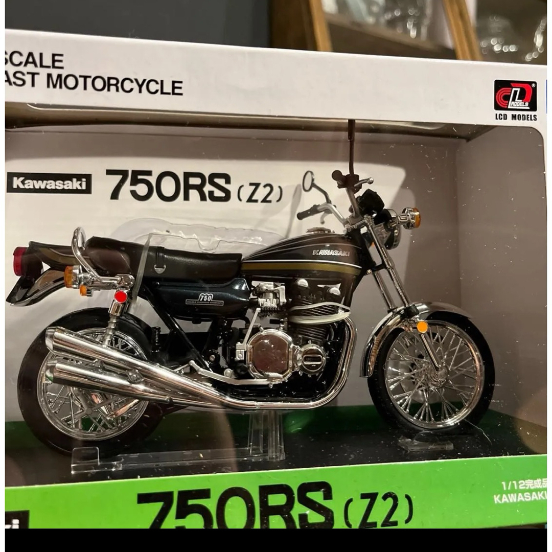 カワサキ kawasaki 750RS Z2 ゼッツー 模型 1/12 ミニカー
