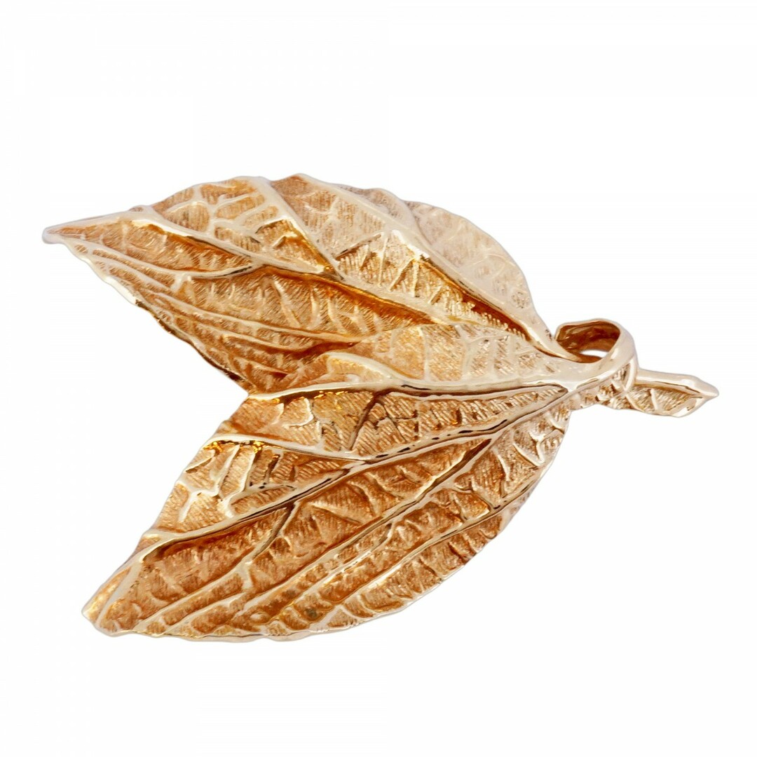 Christian 小売 Dior vintage リーフ ブローチ 葉 アンティーク