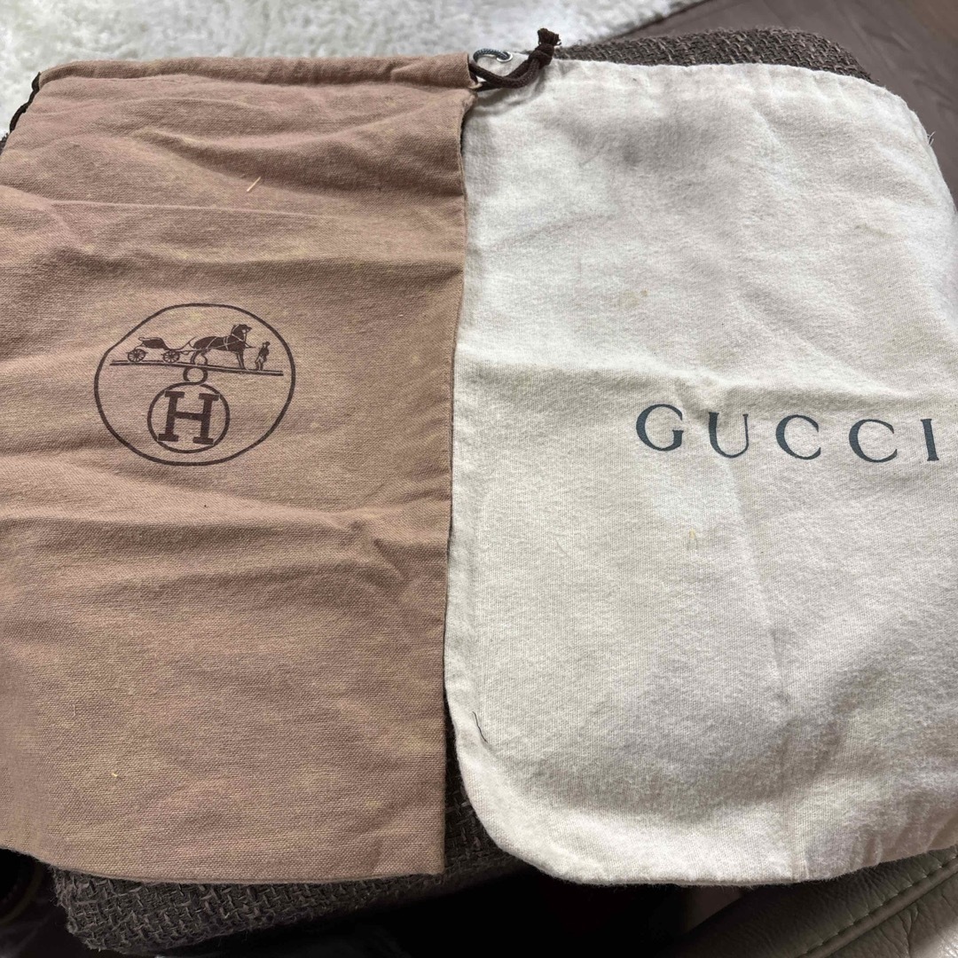 ヴィトン、エルメス、グッチ】シューズ袋