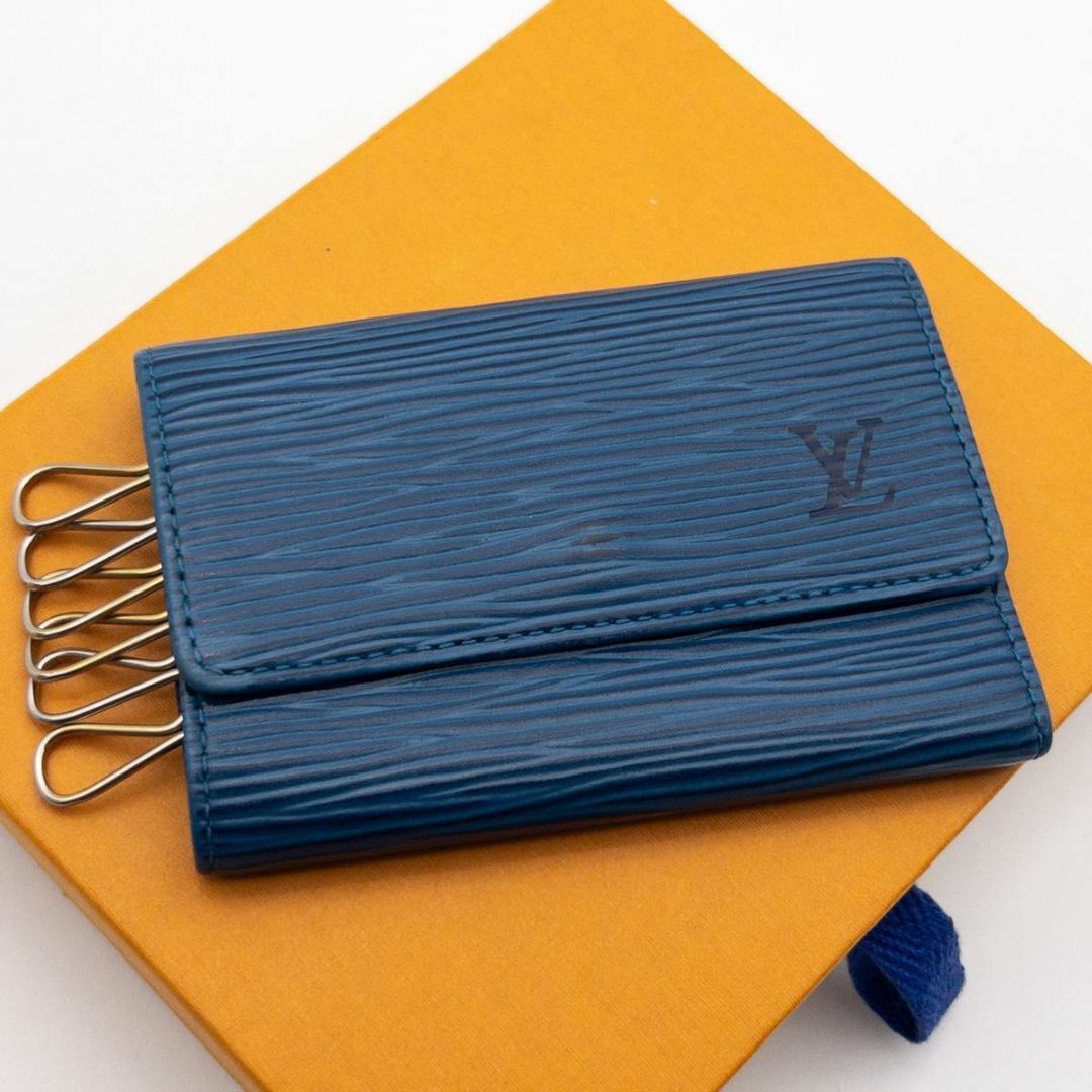 節約 【極美品】ルイヴィトン ミュルティクレ6 エピ キーケース トレド