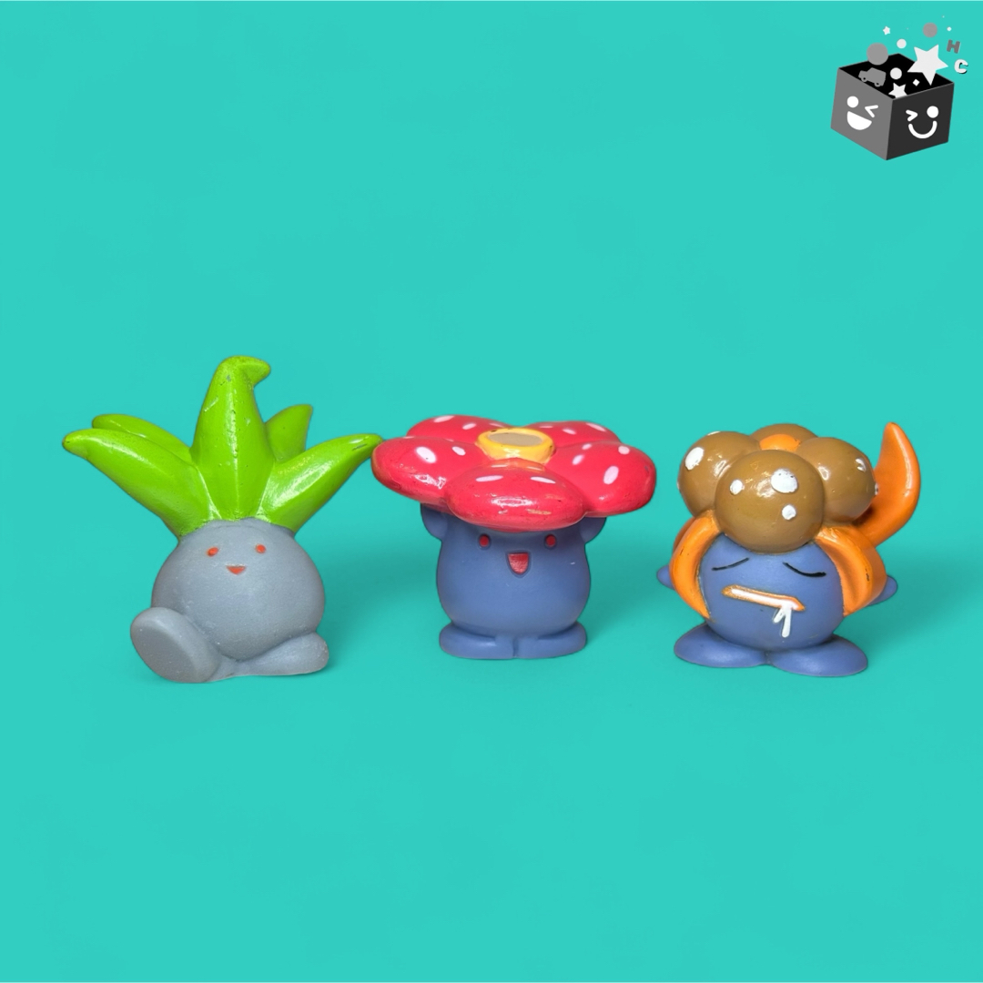 即購入可 袋未開封 立体ポケモン図鑑 ナゾノクサ クサイハナ