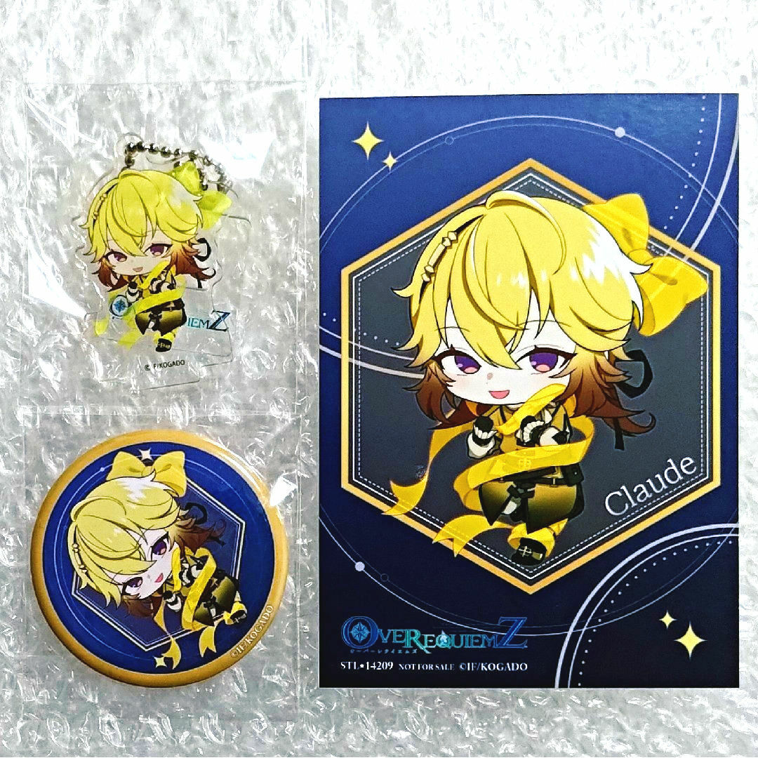 OVER REQUIEMZ オバレク ステラワース特典 缶バッジ3種セット②