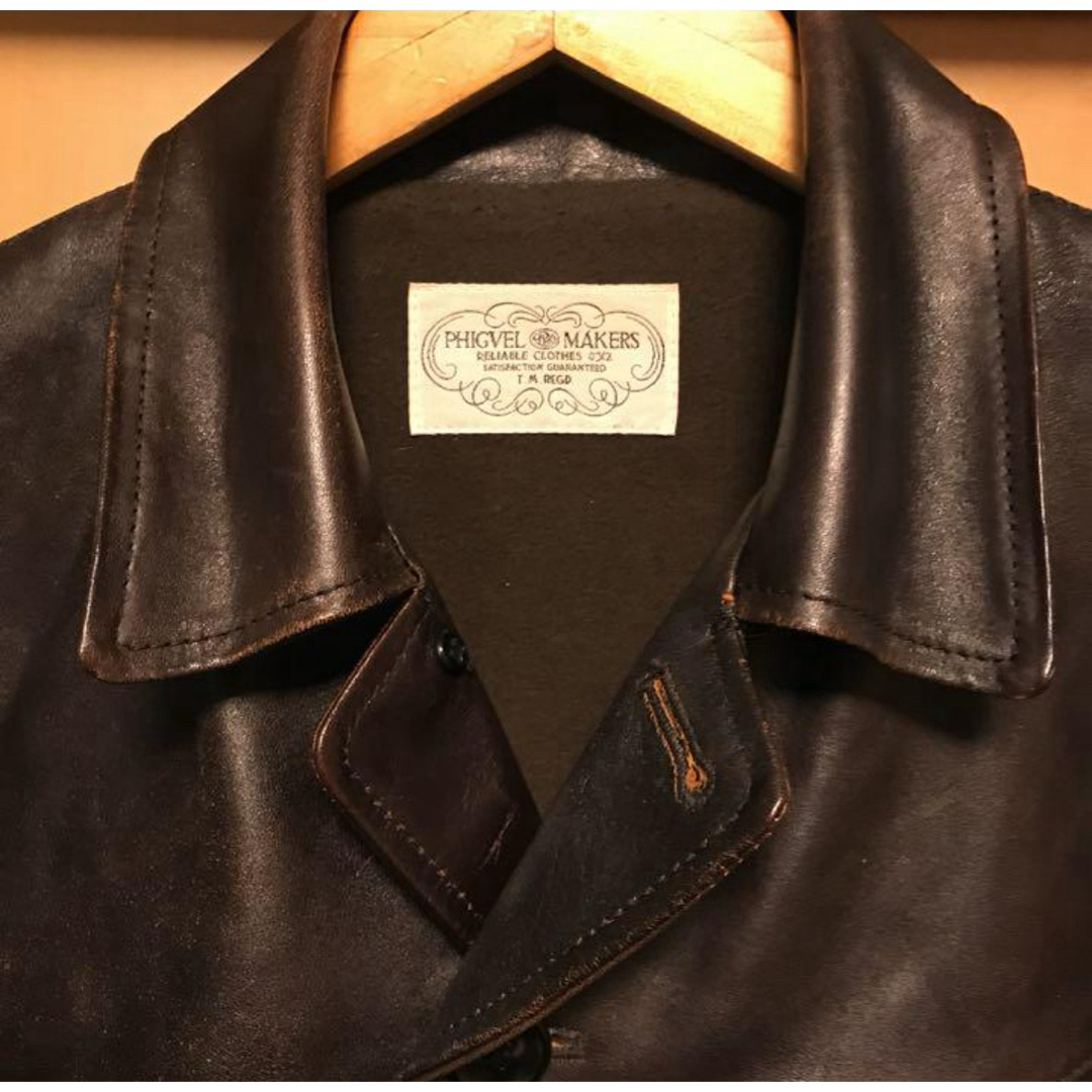 PHIGVEL ホースレザー カーコート 3 レザージャケット PMM-OT02