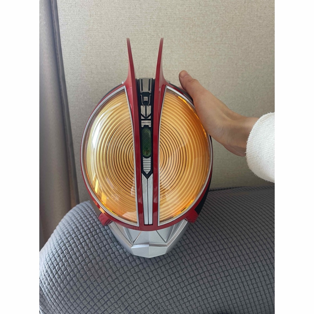 仮面ライダー ファイズ マスク 磁石装置 複眼発光 アトラクコスプレ用