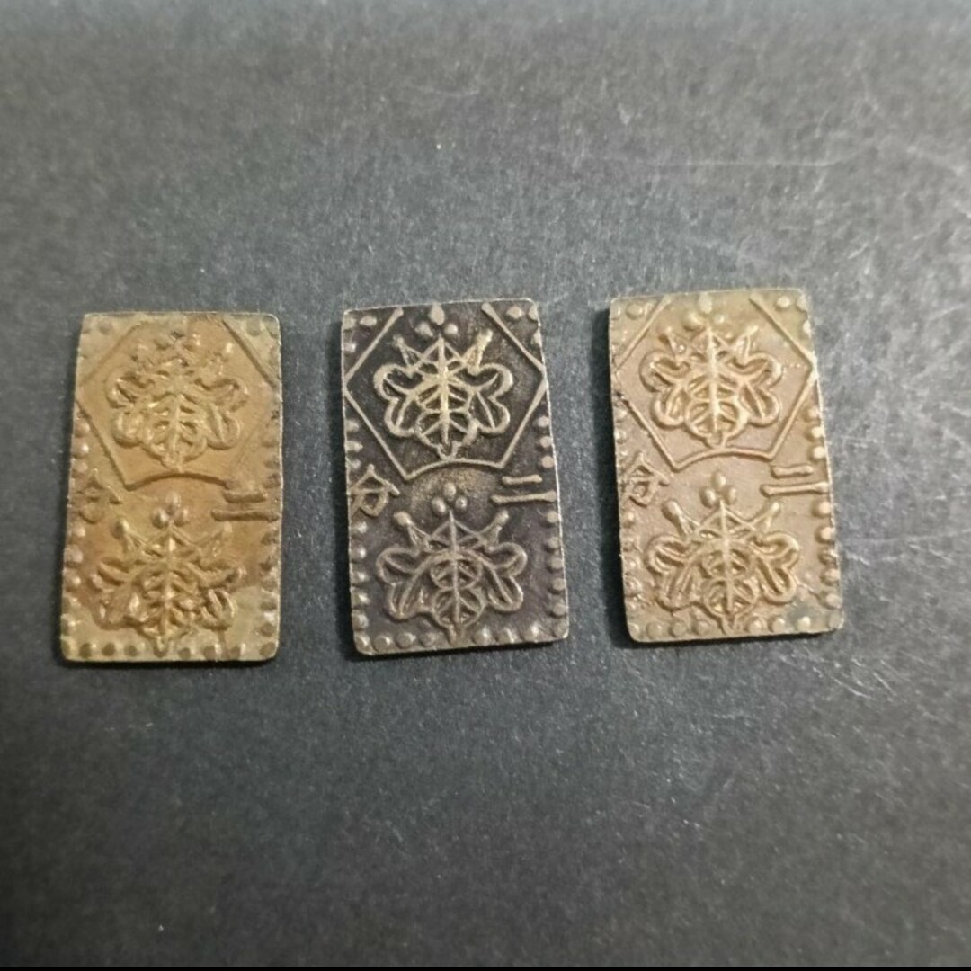明治二分金 金貨 二分金（にぶきん）／二分判 P-6 明治二分金 金貨