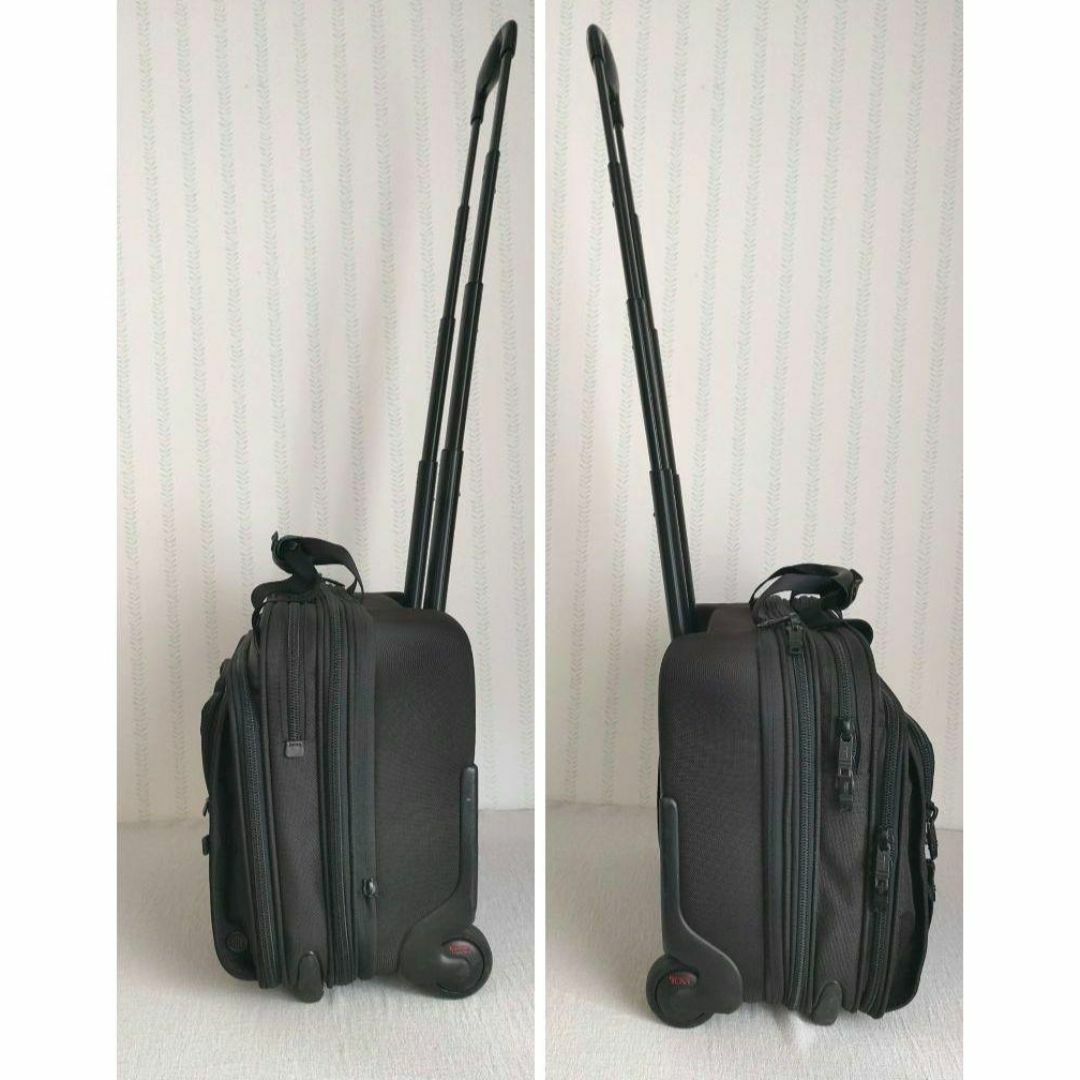 極美品TUMI 26127DH キャリーバッグ 機内OK 拡張可能 黒