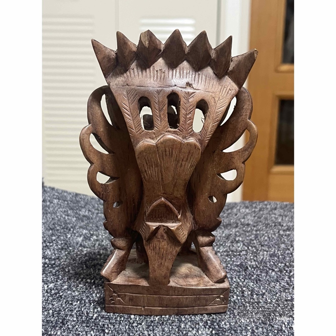 バリ島 インドネシア 青銅 ガルーダ像 置物 M R7328 Amazon.co.jp