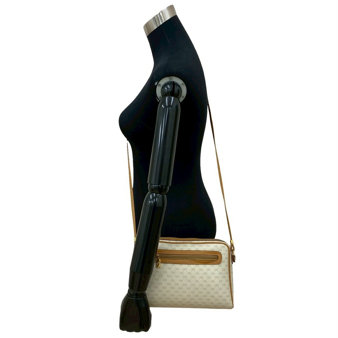 美品 GUCCI グッチ トラベルバッグ マイクロGG柄 オールドグッチ 美品