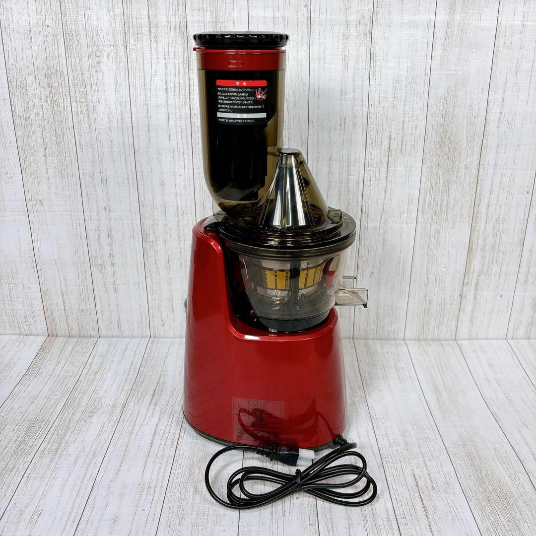 Kuvings Whole Slow Juicerクビンス EVO800 レッド Kuvings クビンス