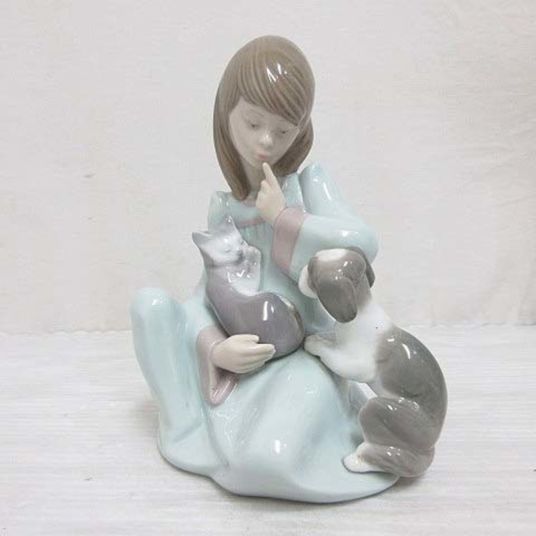 リヤドロ LLADRO No.5640 起こしちゃだめよ Cat Nap 陶器