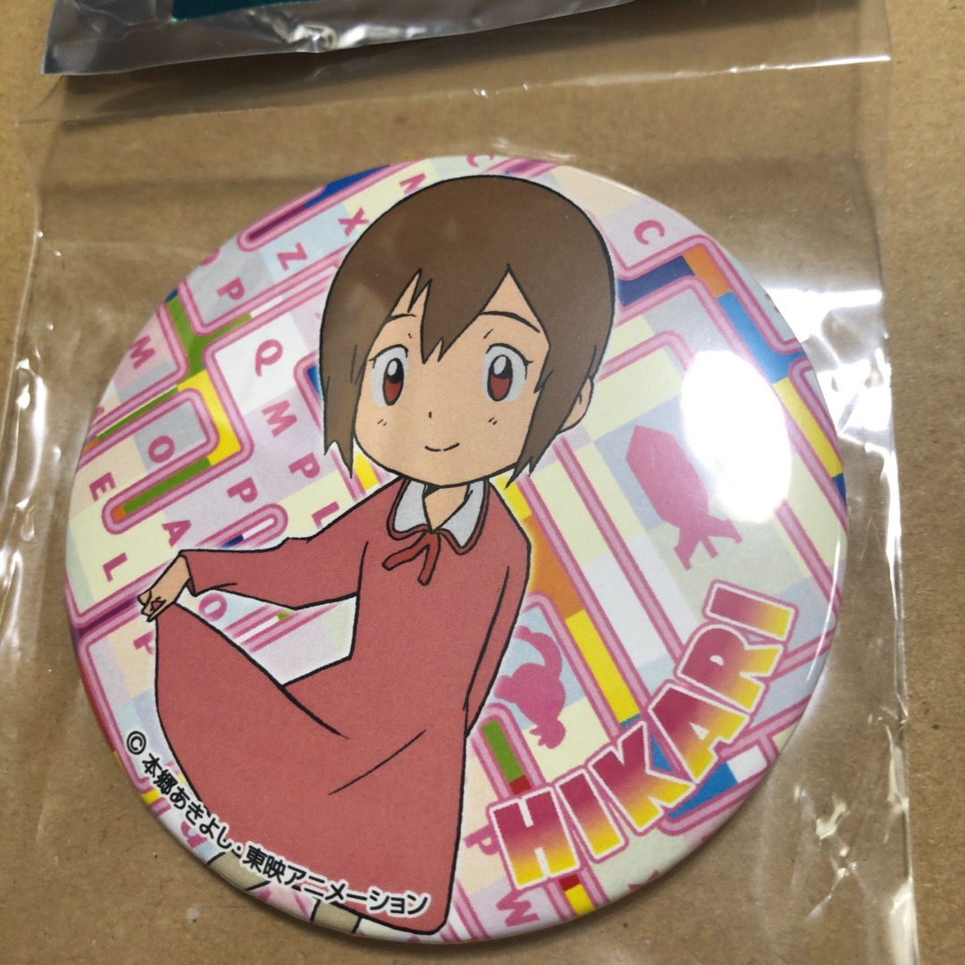 デジモンアドベンチャー ぼくらのウォーゲーム ドでか缶バッジ 武之内空