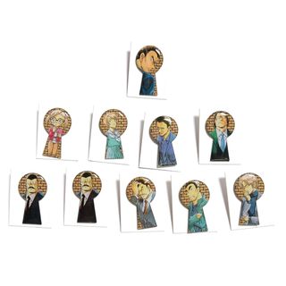 名探偵コナン』鍵穴ピンズ53～78巻 コンプリート 名探偵コナン 鍵穴