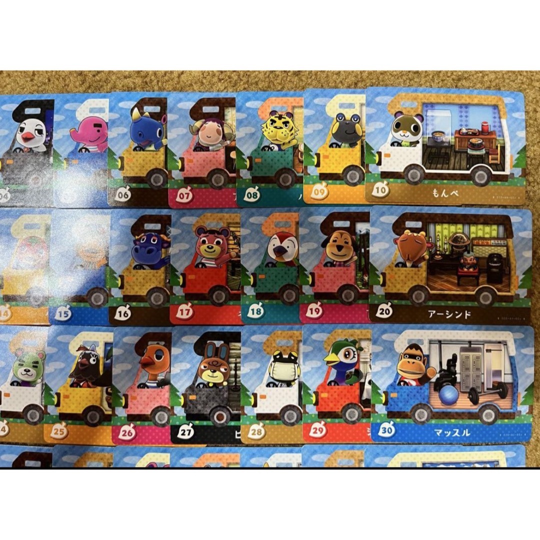 あつ森 アミーボ amiibo カード プラス + 全50種 フルコンプ とびだせ