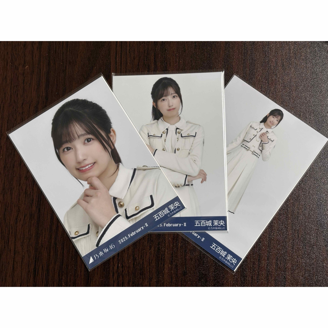 乃木坂46 五百城茉央 Same numbers 生写真 乃木坂配信中 直筆 乃木坂46