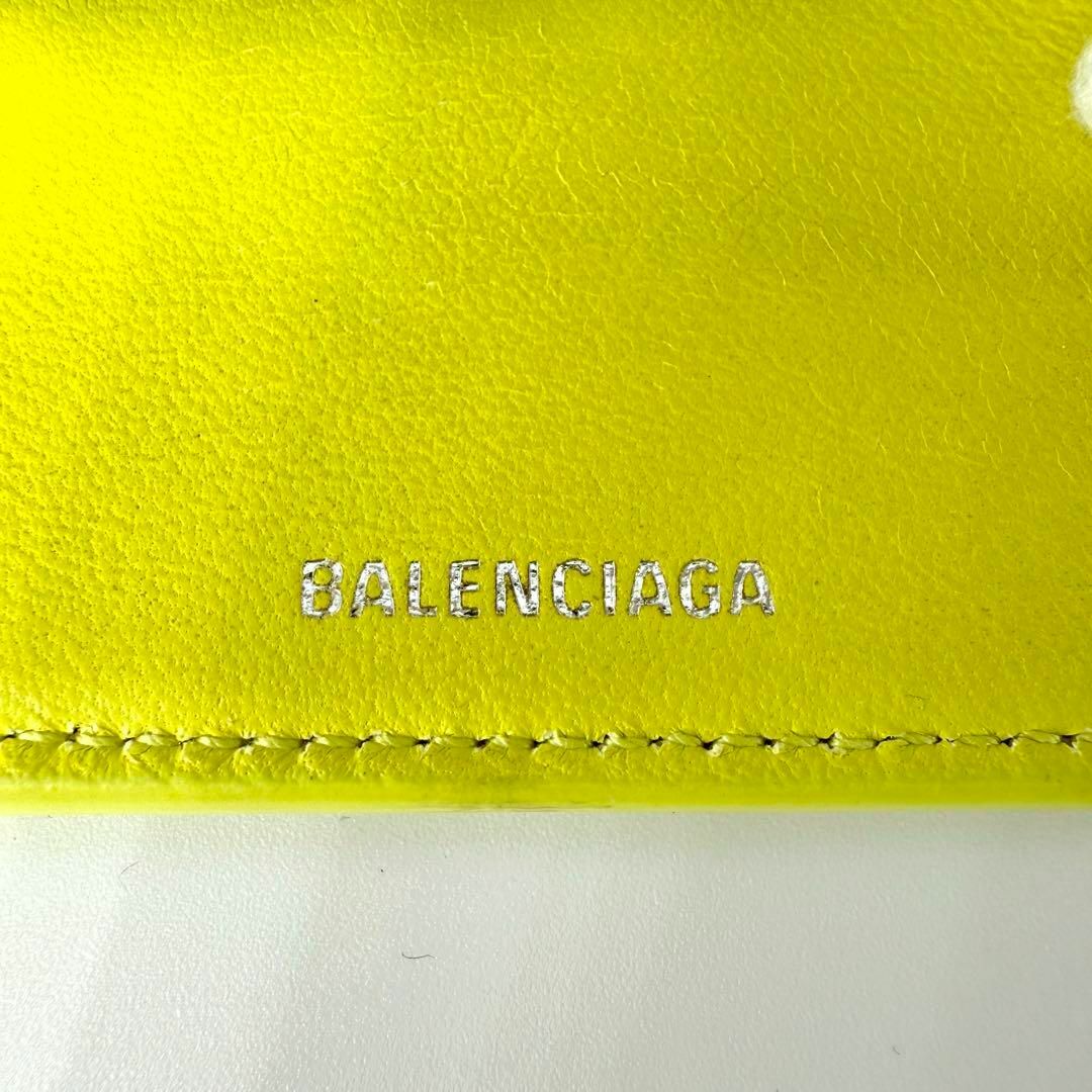 BALENCIAGA - 美品 BALENCIAGA アワーグラス 三つ折り 財布