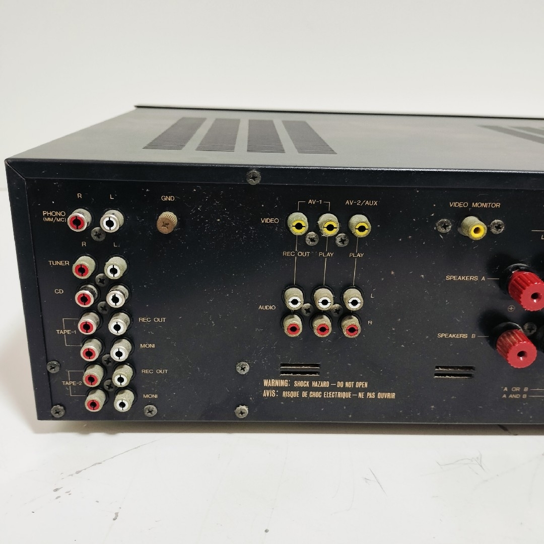 ALPINE LUXMAN プリメインアンプ LV-117 ジャンク ALPINE LUXMAN