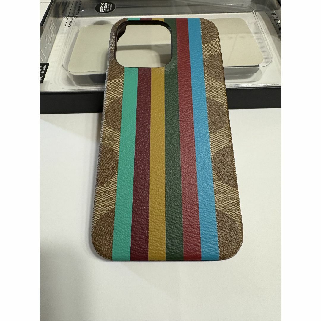 COACH iPhone13 pro ケースC8088 KHAKI CO-404