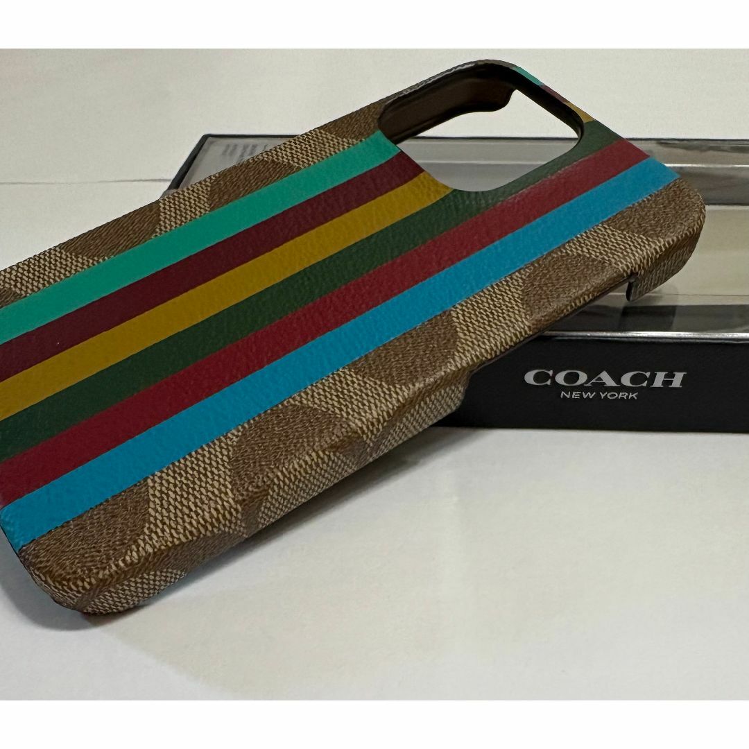 COACH iPhone13 pro ケースC8088 KHAKI CO-404