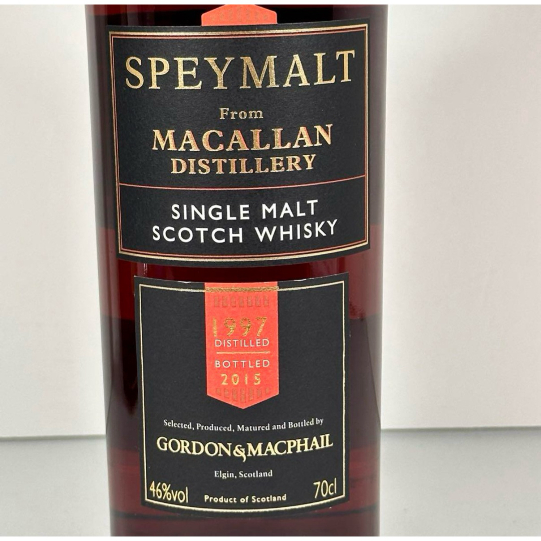 マッカラン スペイモルト 小売業者 1997 ゴードン＆マクファイル