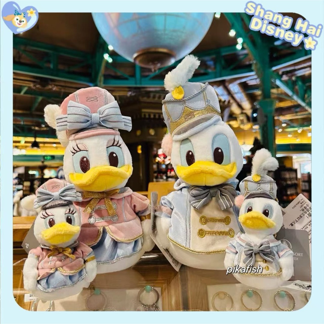 ドナルドダック ぬいぐるみバッジ 7個セット おまけ ドナルドダック