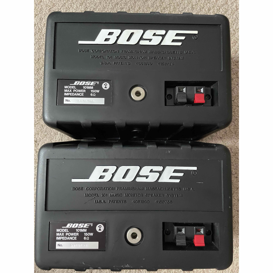 良品】BOSE 101MM シリアル連番鳥マークスピーカー