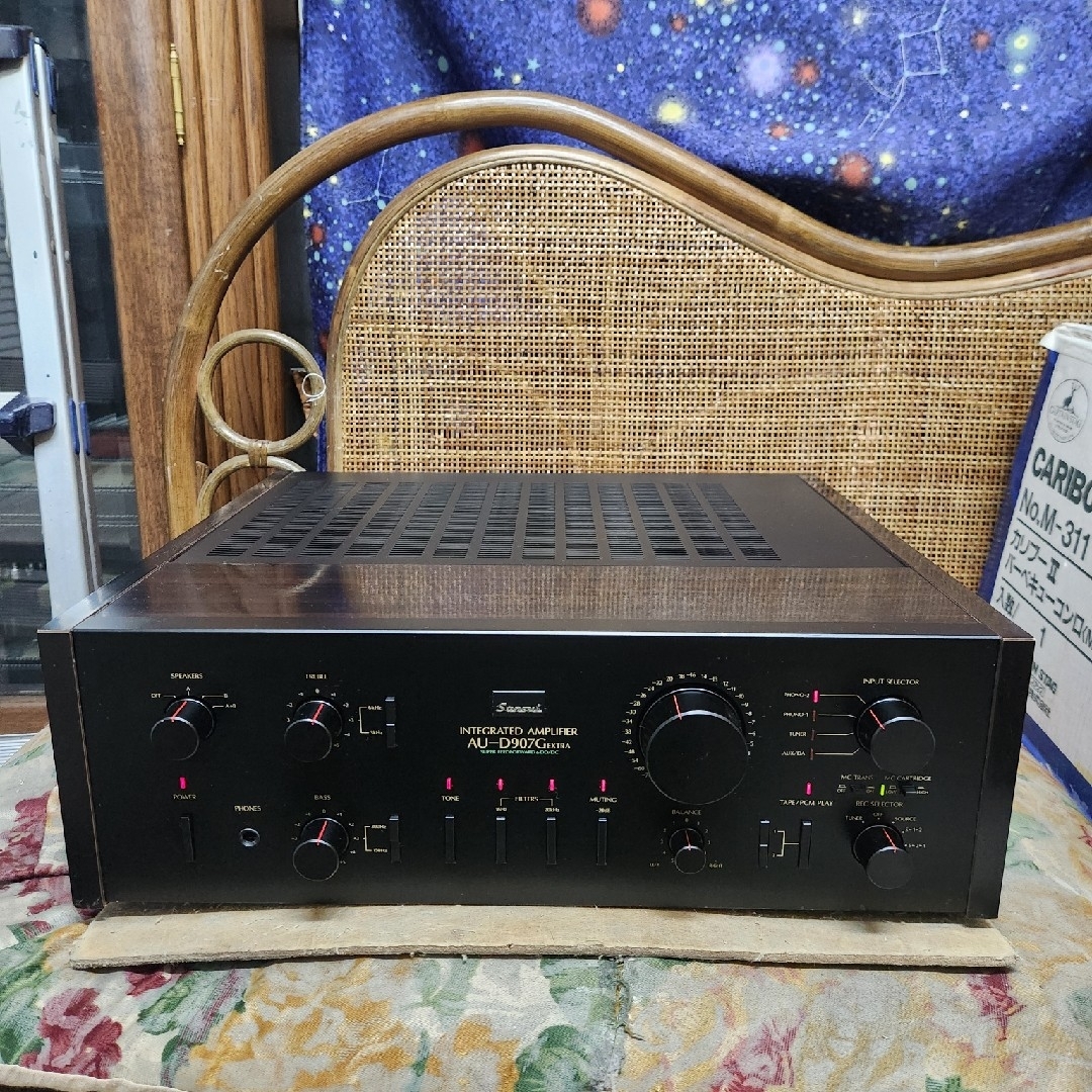 山水最高峰！フルレストア超美品！山水プリメインアンプAU-D907G EXTRA