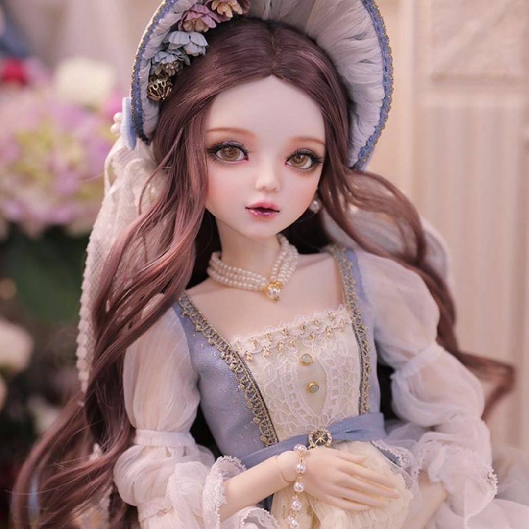 BJD1/3ドールフルセット♡本体 60cm 球体関節人形 眼球 洋服 メイク済