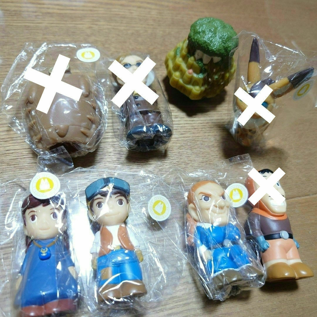 ジブリ 天空の城ラピュタ 指人形 コンプリート 12個セット フィギュア