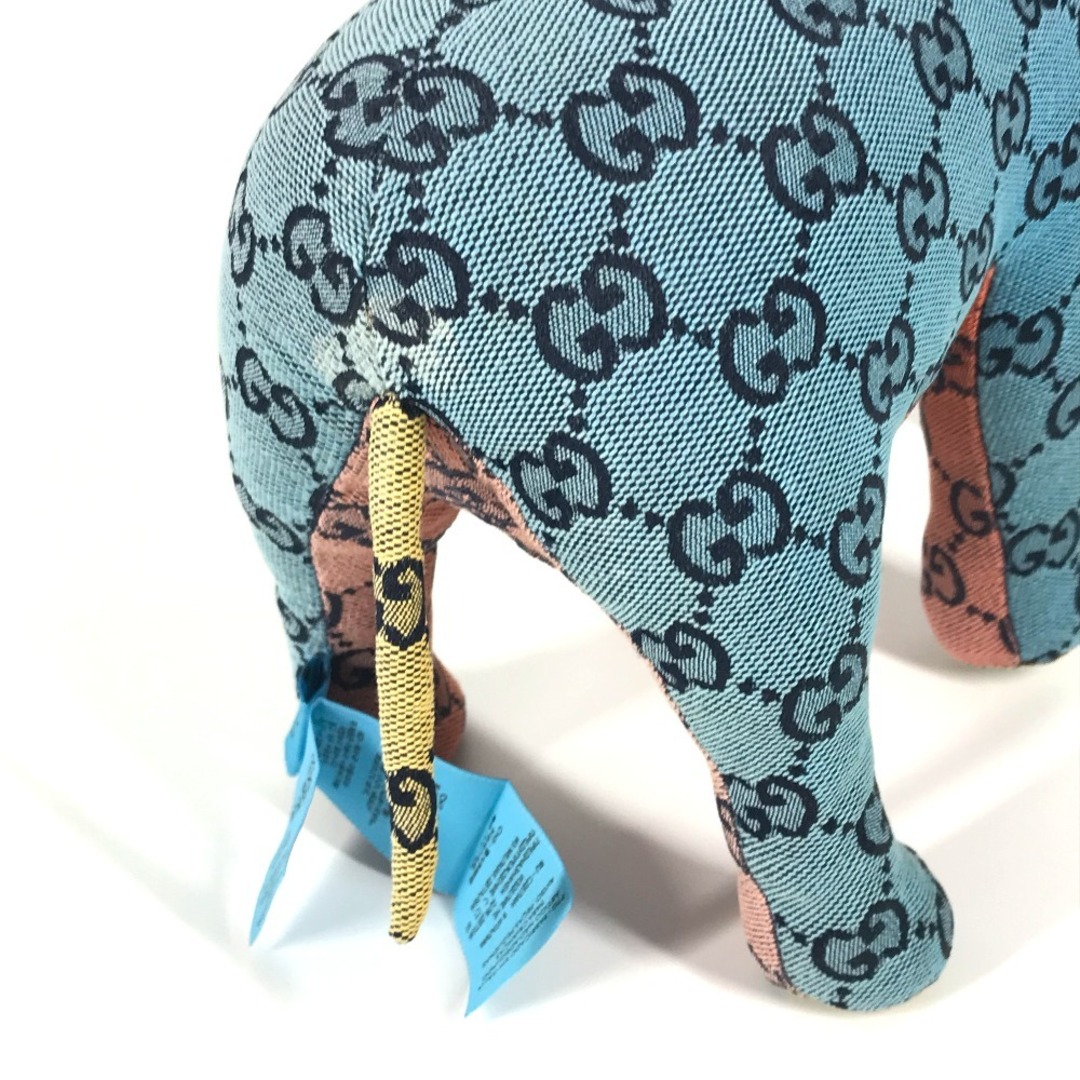 GUCCI GG柄 エレファント ぬいぐるみ GUCCI 670236 Decorative