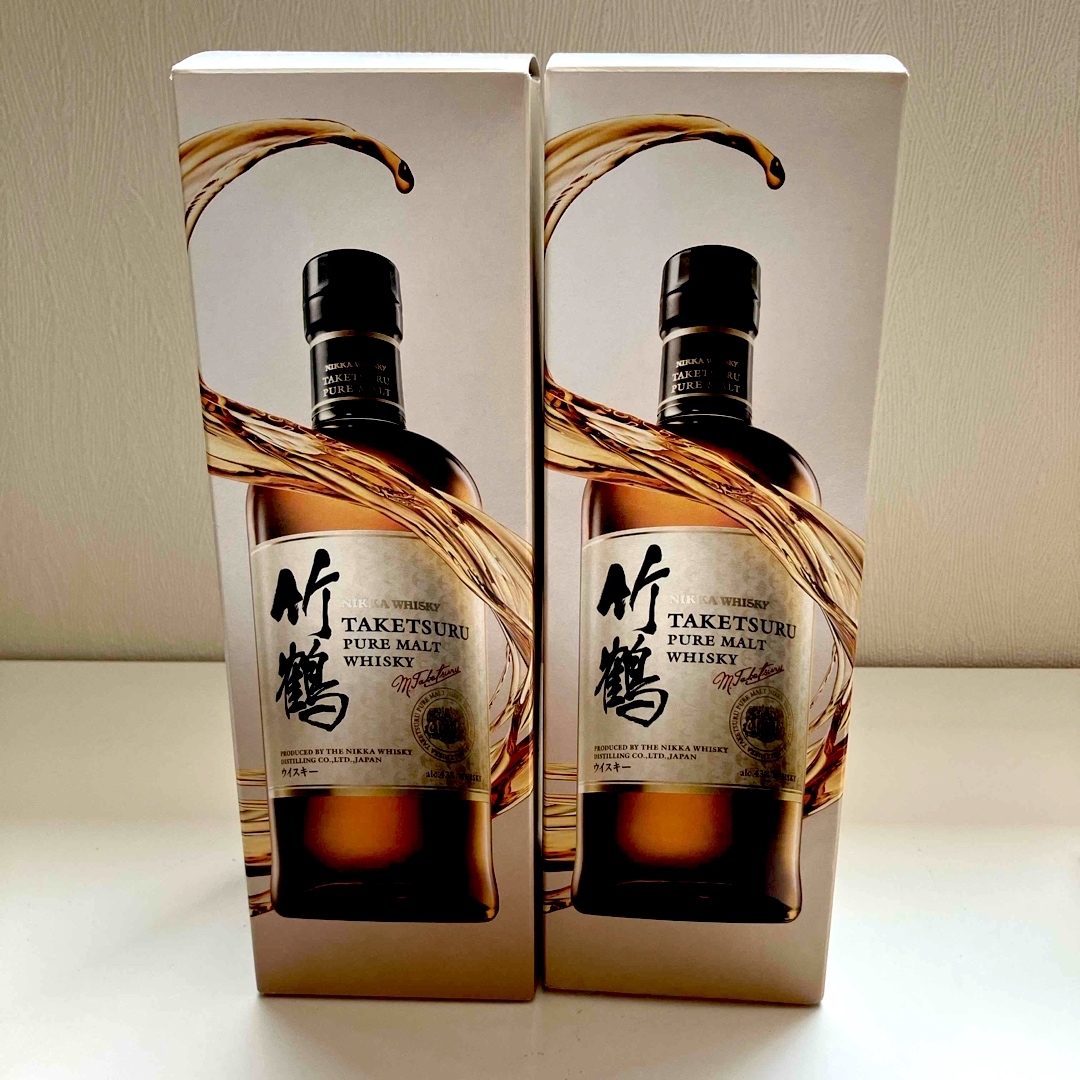 Nikka 竹鶴 ピュアモルト 節約 ウイスキー 43度 700ml 黒ラベル 終売