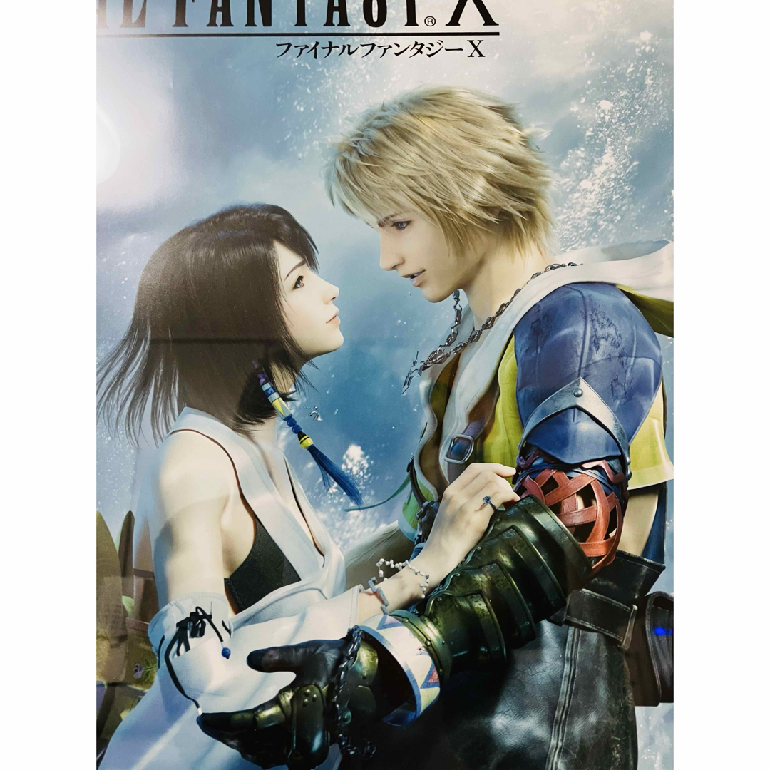 美品 FINAL FANTASY X 非売品 B2 ポスター 非売品】ファイナル