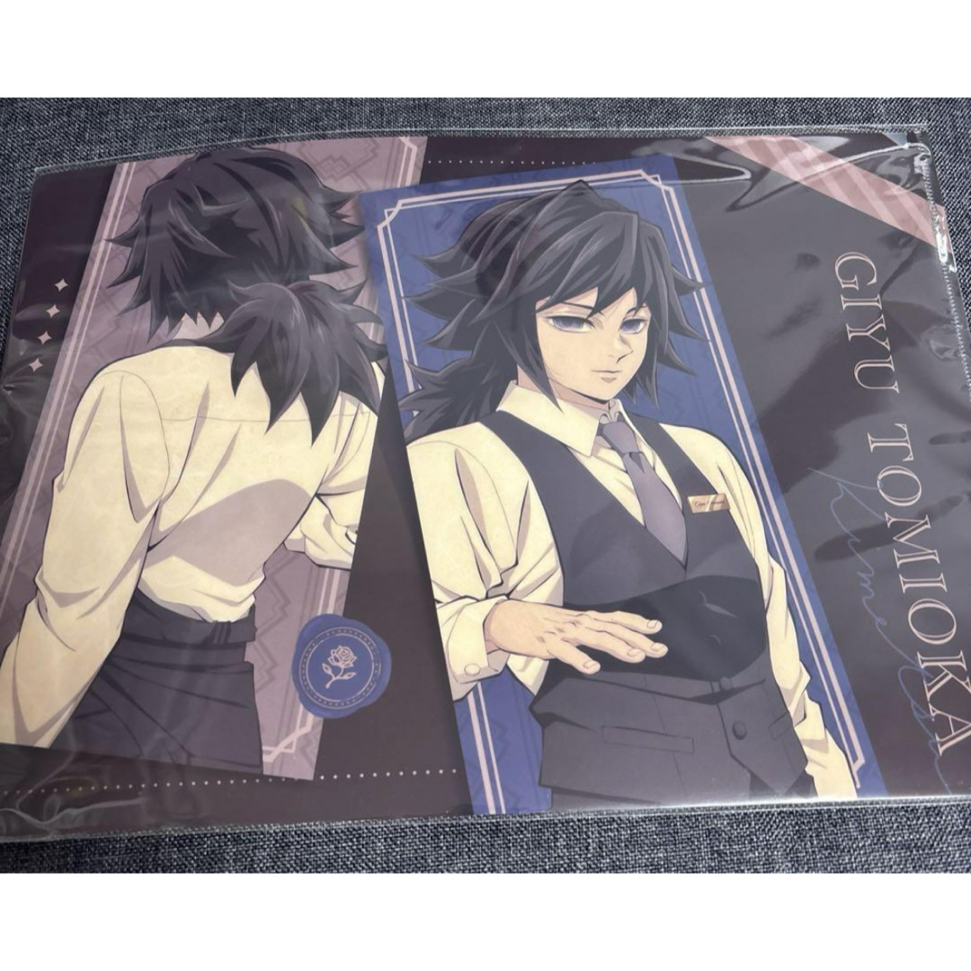 鬼滅の刃 モクテル ロト 特別賞 b2ポスター 冨岡義勇 鬼滅 モクテル ロト