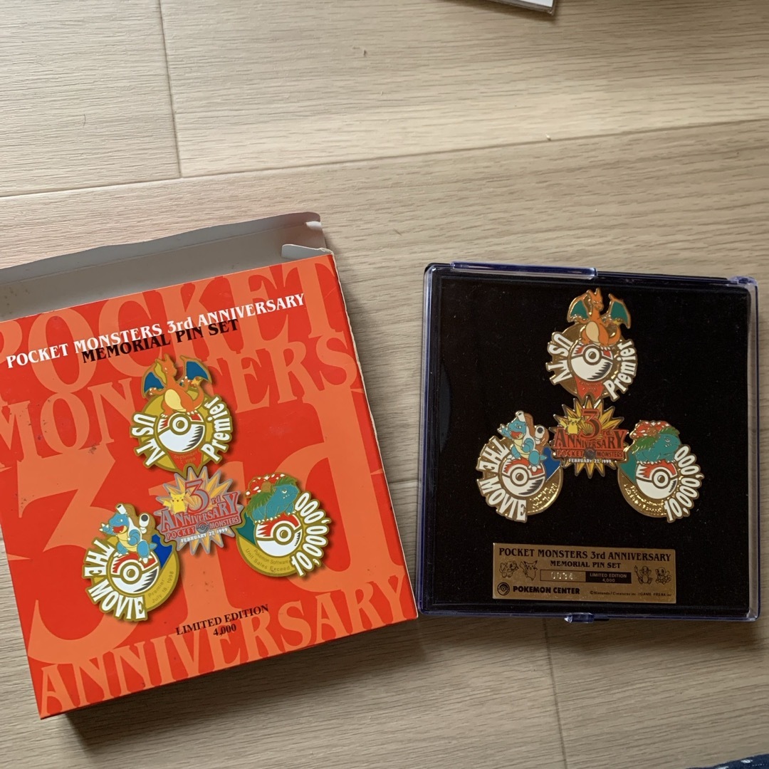 ポケットモンスター 3rdアニバーサリー メモリアルピンセット バッチ3