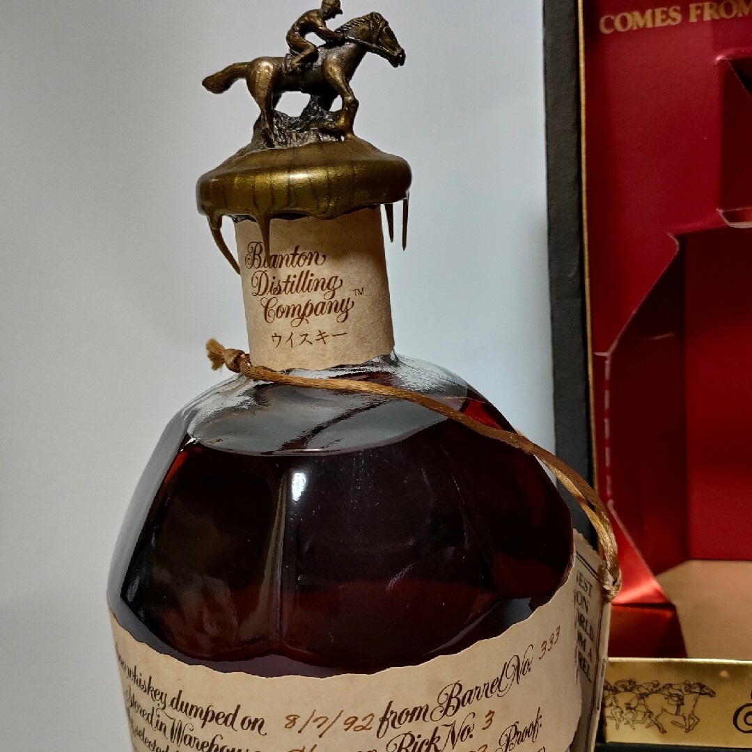 Blanton's ブラントン バーボンウイスキー 1991年【未開栓】 Blanton's