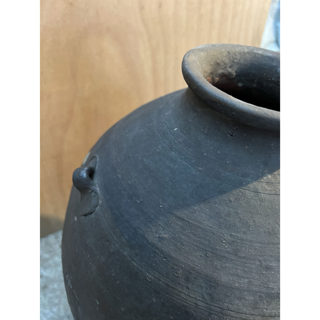 備前焼 古備前 桃山時代大陶印 上作 2耳壺大壺アンティーク