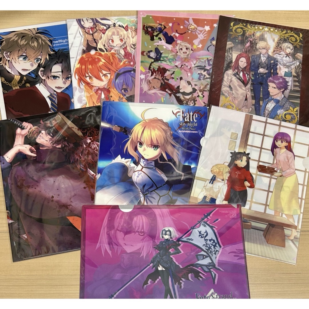 ufotable 15th Fate関連＋空の境界 名刺クリアファイルセット ufotable