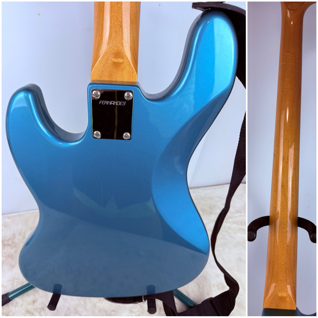 FERNANDES RJB-380 VMB/L ジャズベース ギグケース付き♪ FERNANDES
