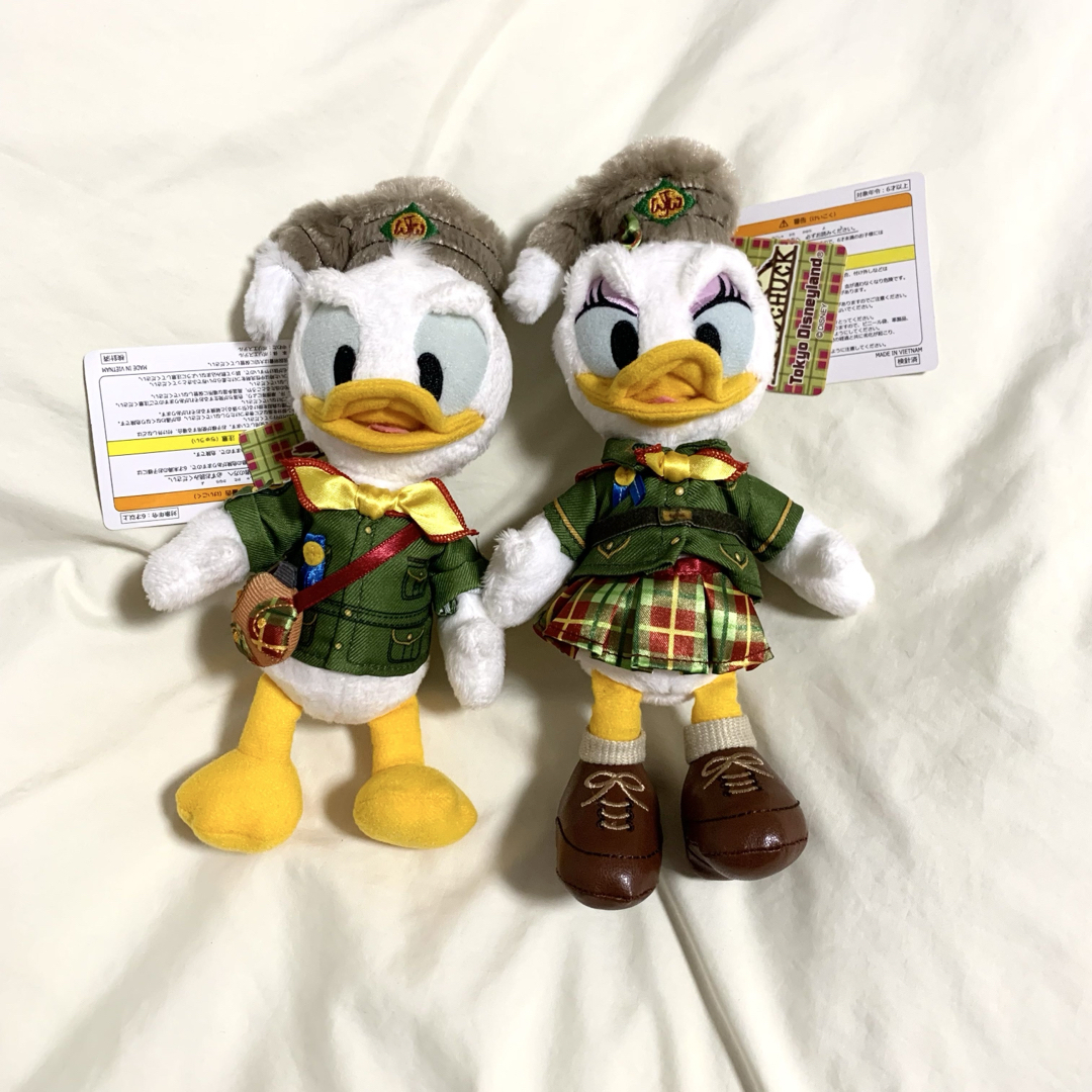 東京ディズニーシー20周年ぬいぐるみバッチセット ぬいぐるみバッジ