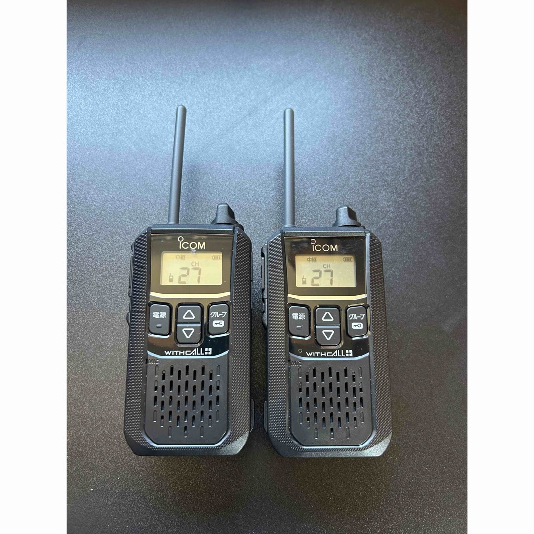 ICOMトランシーバー2台セット！ ICOM トランシーバー 2台セット ヘッド