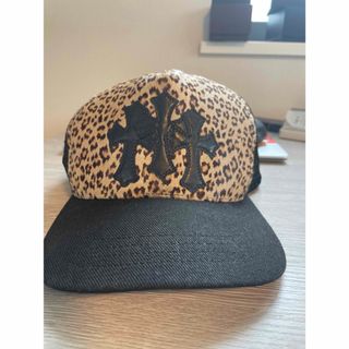 ch クロムハーツ ハラコ ヒョウ柄 帽子 正規品 キャップ Chrome Hearts