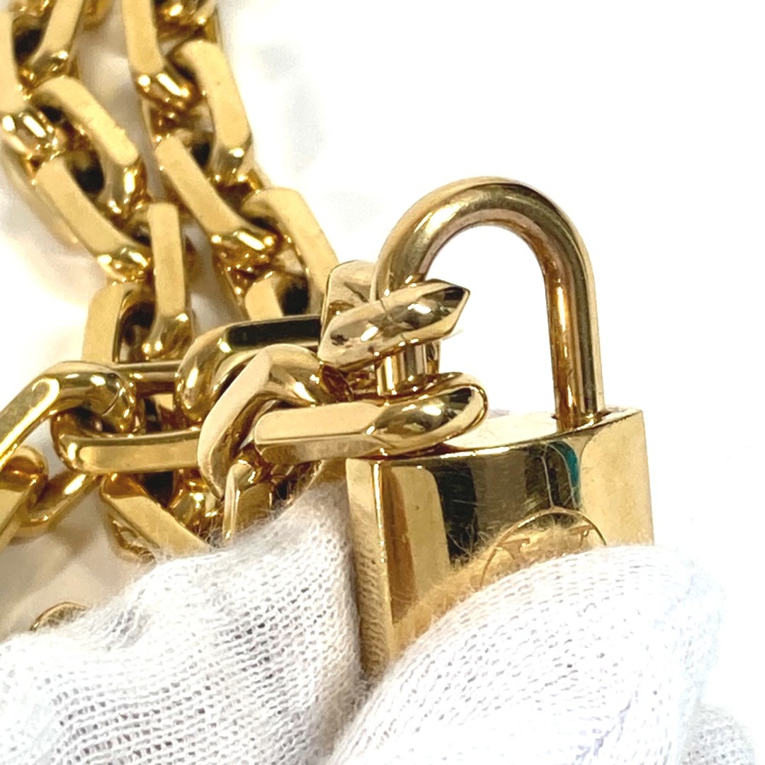 LOUIS VUITTON コリエ LVエッジ カデナ ネックレス 南京錠