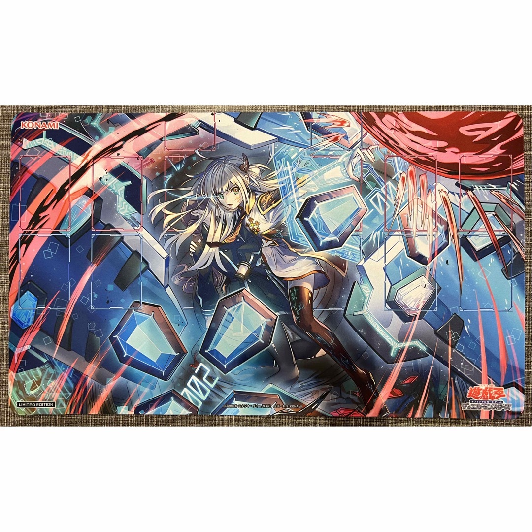 遊戯王 公式 プレイマット 閃刀姫＝ゼロ OTS 未開封 EU版 遊戯王 公式 OTS