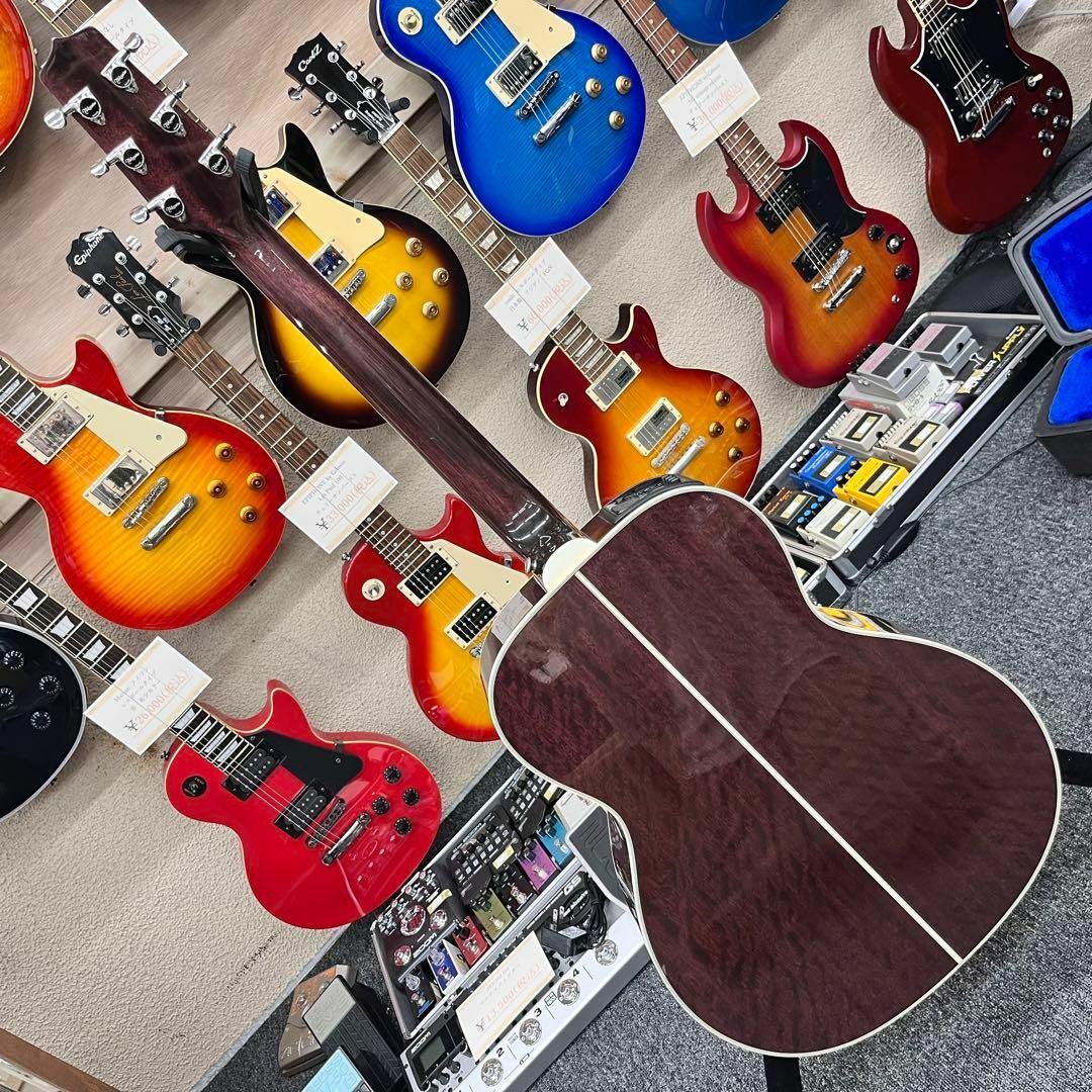 10134】 takamine skull #7 TP エレアコ ピンク 高峰