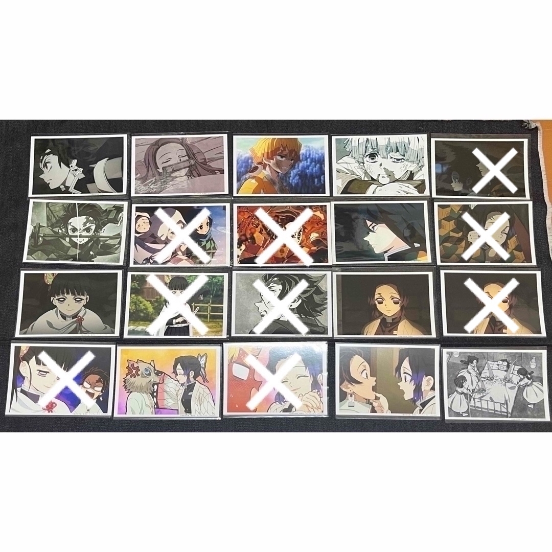鬼滅の刃 立志編 場面写ブロマイドくじ カナヲ 5枚+その他グッズセット