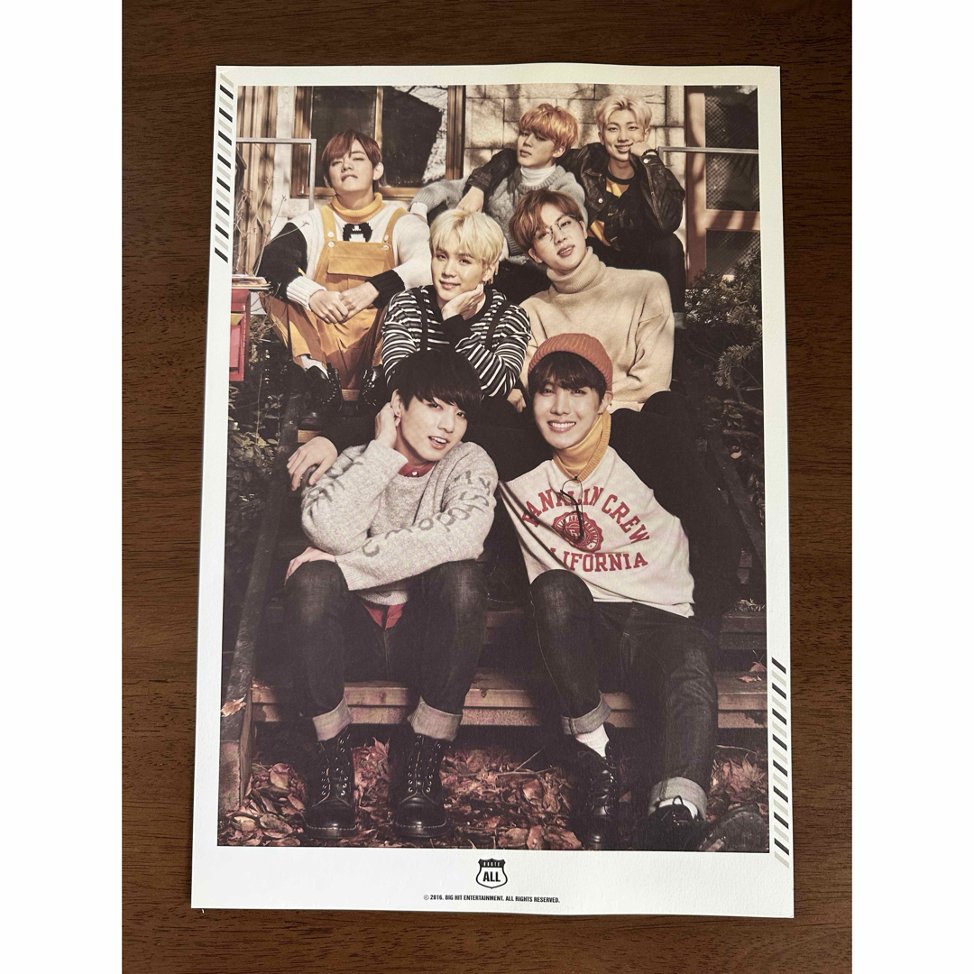 防弾少年団 BTS 2nd Muster 購入 22920 ミニポスターセット 8枚 防弾